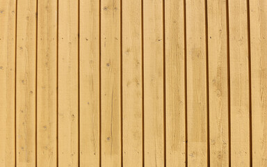 Yellow wooden wall texture background.