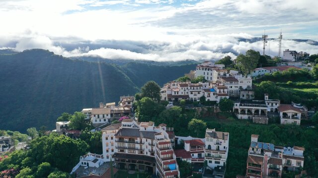 Villa on top of the mountain in Mexico