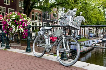 Foto auf Leinwand Amsterdam Hauptstadt von Holland (Niederlande), Impressionen © AIDAsign
