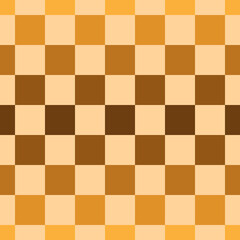 Seamless pattern created by autumn color squares