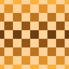 Seamless pattern created by autumn color squares