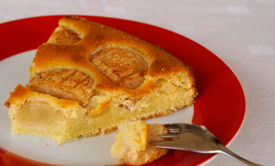 a gorgeous and delicious apple pie with lots of apples and an amazing golden crust	