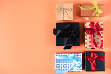 Beautifully packaged birthday gifts, black friday, christmas, new year or wedding.