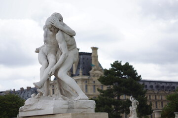 Sculptures in the garden