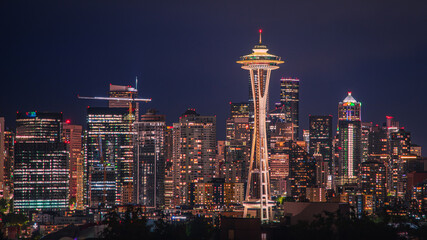 Seattle skyline, Space Needle Tower