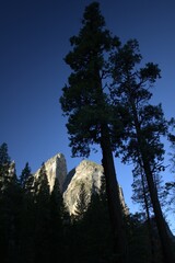 Chapel Rock Formation Yosemite National Park