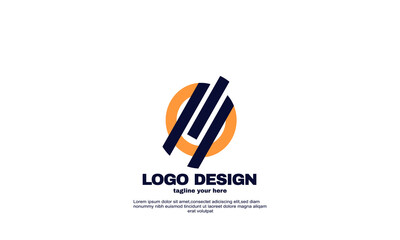 abstract creative idea best logo cute corporate company business logo design with colorful