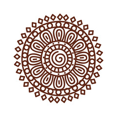 ethnicity mandala decoration