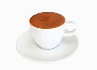 ground coffee varieties on a white background