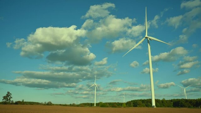 Wind turbine farm