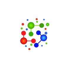 Community, network and social icon design template
