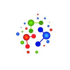 Community, network and social icon design template