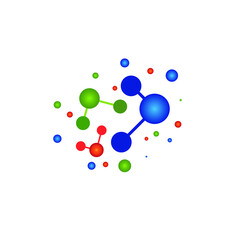 Community, network and social icon design template