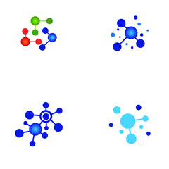 Community, network and social icon design template