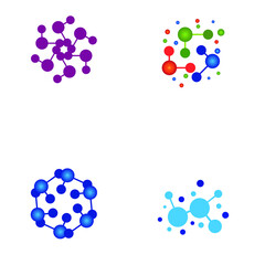 Community, network and social icon design template