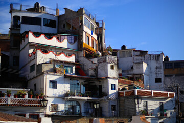 Fototapeta na wymiar casas de taxco