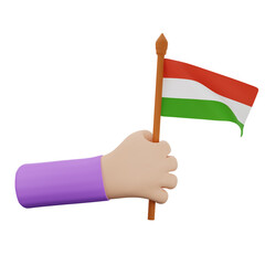 hungary national day concept