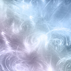 Fototapeta na wymiar Beautiful Blue and Purple Lighted Swirl Gradient Ombre Design