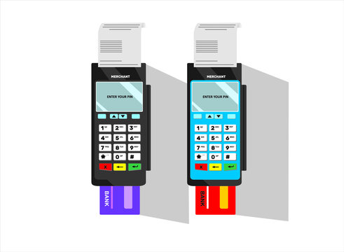 Merchant machine vector of cashless payment