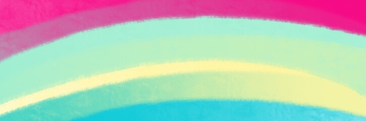 Abstract background painting art with pink, sky blue and light yellow paint brush for presentation, website, halloween poster, wall decoration, or t-shirt design.