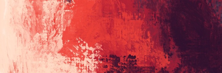 Abstract background painting art with pink, red and dark purple paint brush for presentation, website, halloween poster, wall decoration, or t-shirt design.
