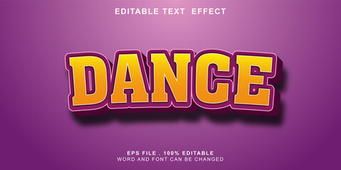 text-effect-editable-dance