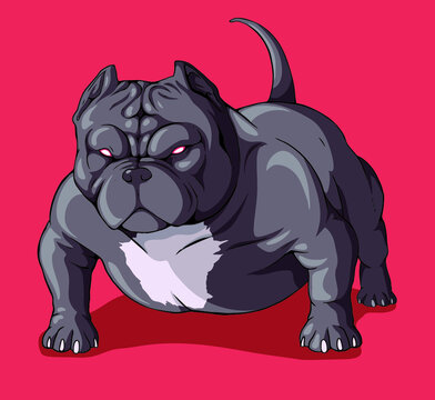 American Bully Cartoon Images – Browse 673 Stock Photos, Vectors, and ...