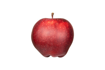 Red apple isolated on white