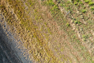 Drone Aerial Landscape Pattern