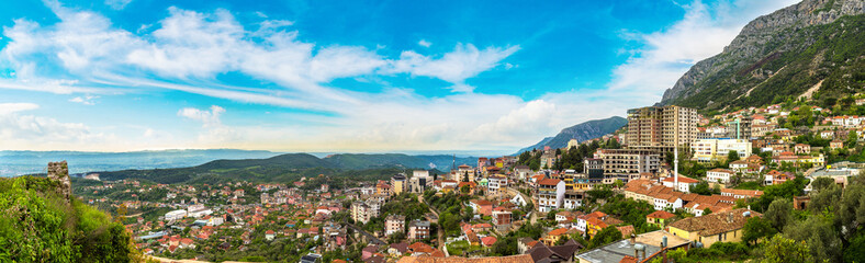 Fototapeta premium View from Kruja castle, Albania