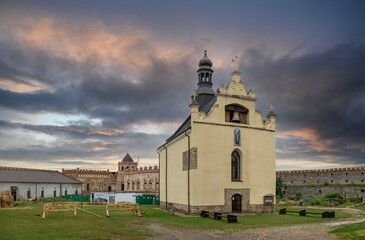 St. Nicholas church in Medzhybish fortress, Ukraine