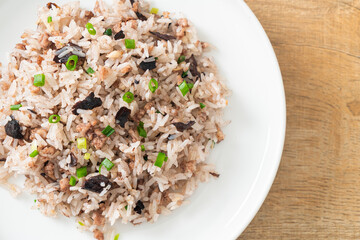Fried Rice with Chinese Olives and Minced Pork