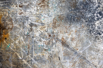Iron plate grunge texture with scratches