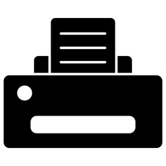 A premium download icon of printer