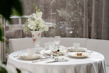 Old vintage antique royal 
dishes and appliances