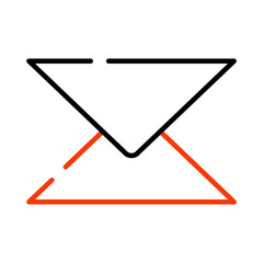 A trendy vector design of mail