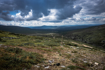 Landscape from the Pallas fell