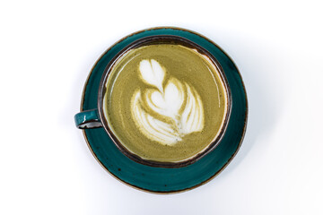 cup of  green coffee