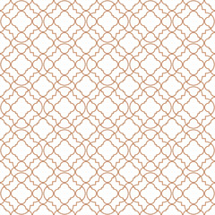 The simple geometric seamless pattern design. 