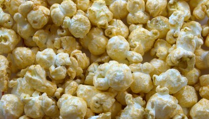 Texture and background. Sweet popcorn