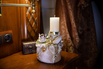 Beautiful Christmas gifts. Homemade alternative Christmas trees. Decor and decoration.