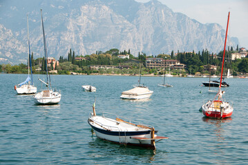 Barche a vela sul Lago di Garda