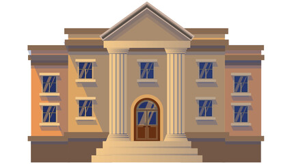Obraz premium Museum Vector Art