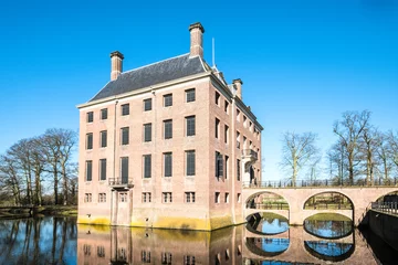 Poster Castle Amerongen - Kasteel Amerongen (1674) Utrecht Province, The Netherlands © Holland-PhotostockNL