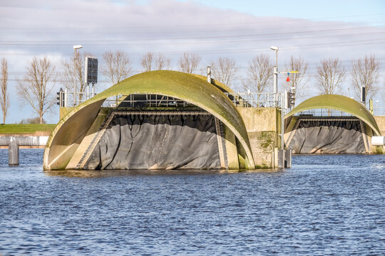 Balgstuw Ramspol, Flevoland Province, The Netherlands