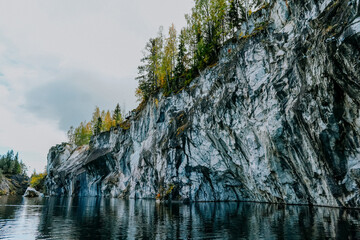 karelia autumn russia forest woods