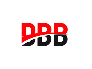 DBB Letter Initial Logo Design Vector Illustration