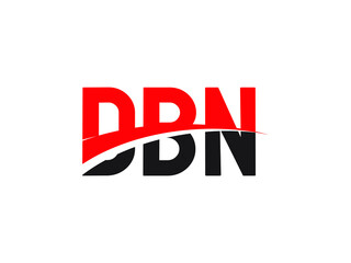 DBN Letter Initial Logo Design Vector Illustration