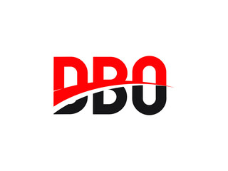 DBO Letter Initial Logo Design Vector Illustration