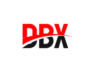 DBX Letter Initial Logo Design Vector Illustration
